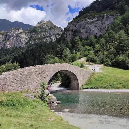 Apartamento Con Vistas Al Parque Nacional De Ordesa Y Monteperdido Torla-Ordesa Exterior photo
